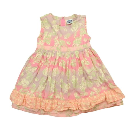 

Pre-owned Young Colors Girls Pink | Purple Dress size: 24 Months