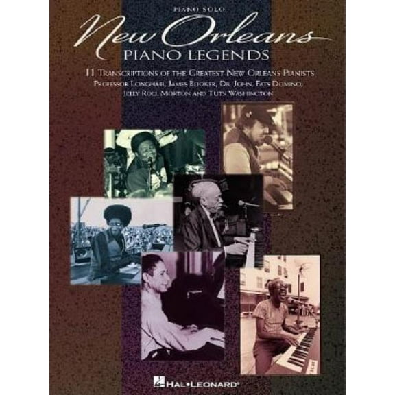 New Orleans Piano Legends, (Paperback)