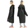 thumbnail image 3 of Ponchos de Pluie Portables pour Adultes, Matériau Écologique Réutilisable en EVA avec Capuche Réglable et Cordon de Serrage, Taille Universelle Compacte Légère, Parfait pour les Activités Extérieures (Lot de 2), 3 of 5