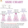 thumbnail image 3 of Riklu 5 PcsDog Dresses for Small Dogs Girls, Floral Puppy Dresses Princess Bowknot Summer Dress L, 3 of 5