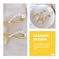 thumbnail image 3 of 2Pcs Metal Hair Clips Rhinestone Hair Clips Decorative Barrettes Girl Hairpins Hair Clamps, 3 of 9
