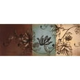 thumbnail image 3 of Loreth, Lanie 18x10 Black Modern Framed Museum Art Print Titled - Translucent Garden - With Teal II, 3 of 5