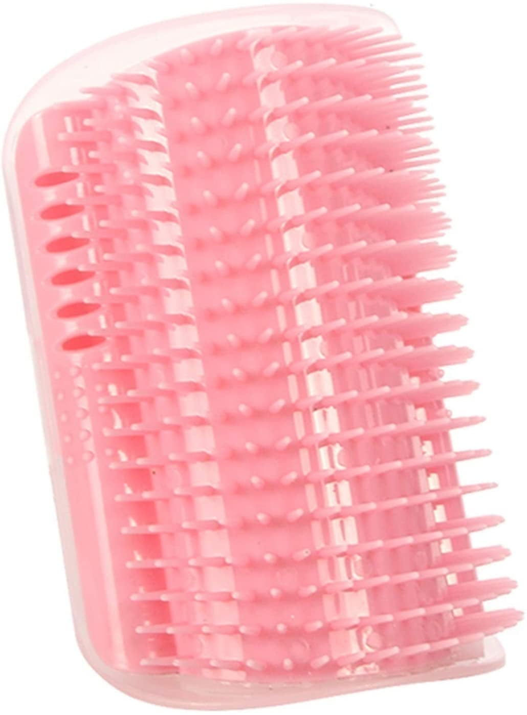 Cat Self Groomer Pink Cat SelfCleaning Brush, Perfect Horny Grooming