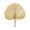 Brown, variant on Hyknon Natural Palm Leaf Hand Woven Fan, Natural Bamboo Raffia Fans with Handle, Lightweight Plantain Fan with Knitted Edge, Traditional Rustic Style Woven Fan for Summer BBQ