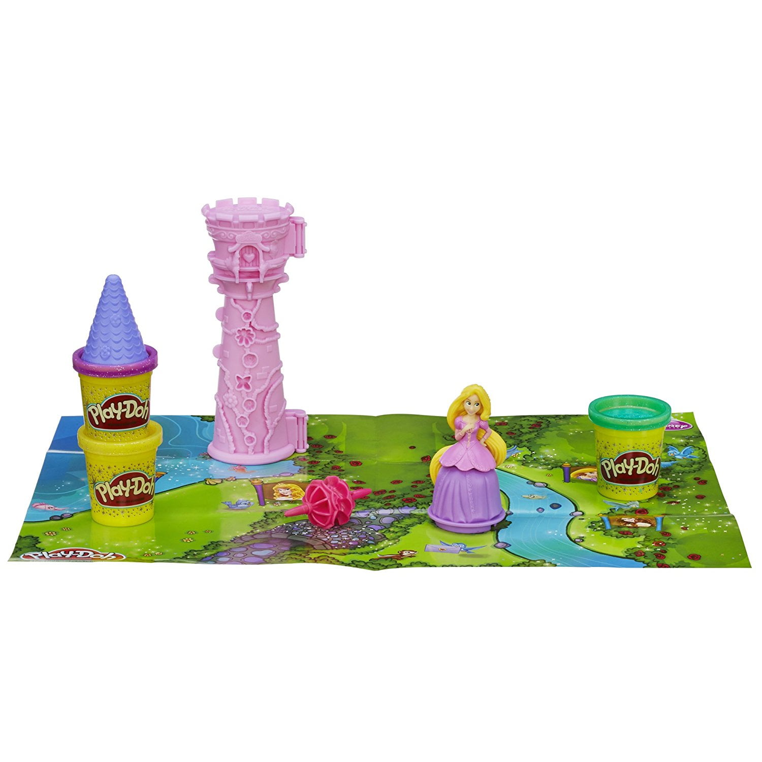 rapunzel play doh