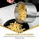 thumbnail image 2 of Stainless Steel Fry Basket with Long Handle, 16CM Round Strainer for Deep Frying and Pasta, Durable Kitchen Tool for Pots, 2 of 5