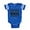 Royal Blue, variant on CafePress - Moose - Cute Infant Baby Football Bodysuit