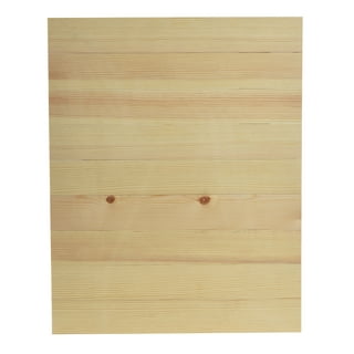 Pre-Cut Wood Board 1/2 Inches 12 mm Thick Pine Wooden Boards for Carpenty  Interior Design Hobby Crafts and More with Smooth Unfinished Sides