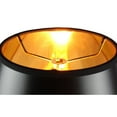 thumbnail image 3 of Swag Pendant Plug-In One Light Bold Black/Gold Shade, 3 of 3