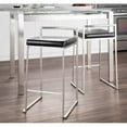 thumbnail image 4 of Heavenly Collection PU Stool with Stainless Steel Frame SET OF 6, 4 of 8