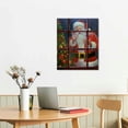 thumbnail image 2 of Nawypu  'Santa Window by David Lindsley, Canvas Wall Art,, 2 of 4