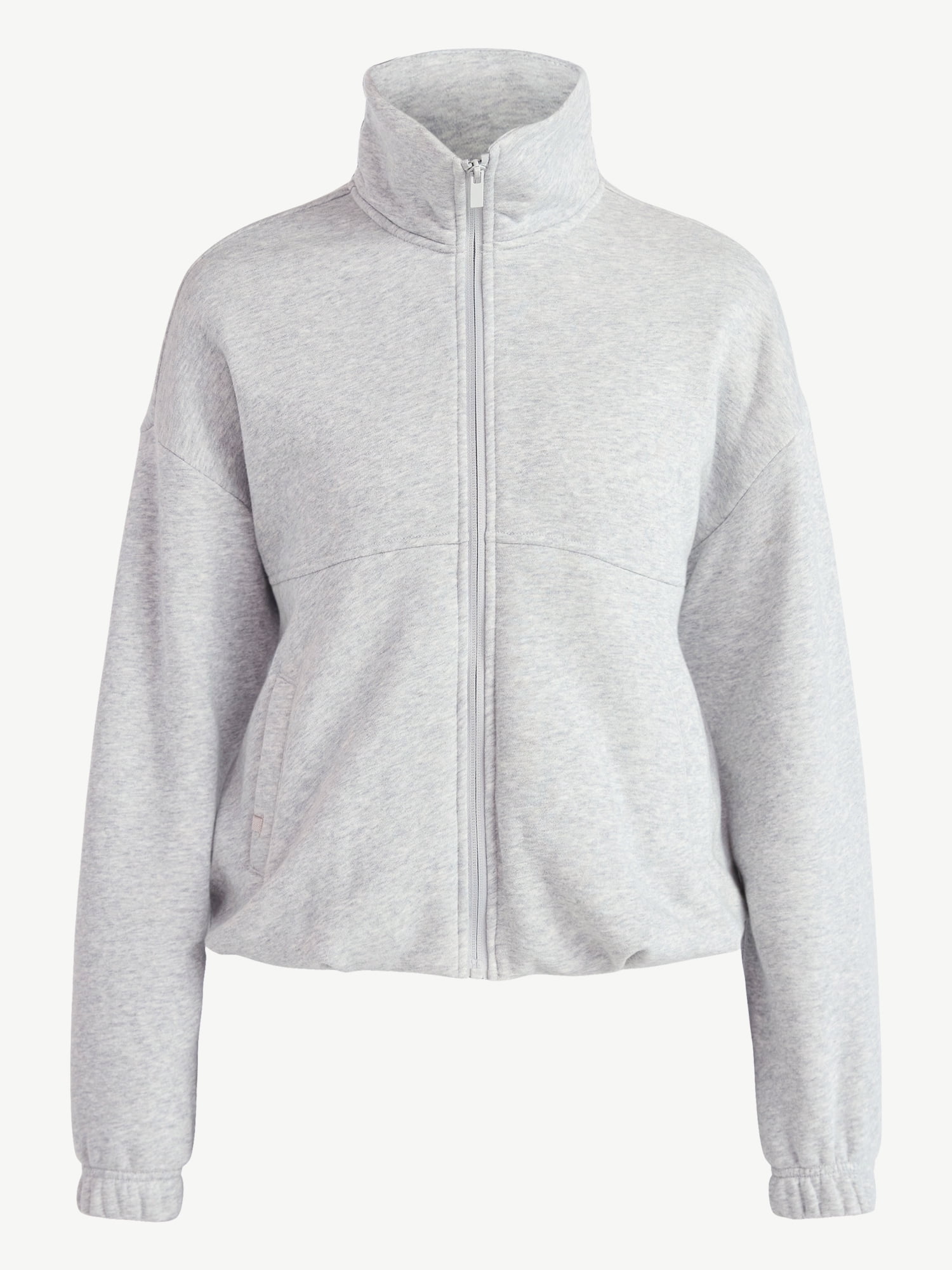Athletic Works Women's Premium Fleece Active Jacket, Midweight, Sizes XS-4X