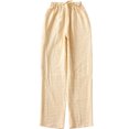 thumbnail image 3 of Pantalones de pijama finos de algodón Pantalones de algodón para el hogar Pantalones de hilo de algodón para primavera y otoño Pantalones de verano sueltos para mujer y hombre, 3 of 5