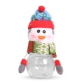 thumbnail image 1 of Ounissouiy Tarro de dulces de Navidad, botella de almacenamiento de alces, galleta, organización de cocina de Navidad, caja de adorno de muñeca Kits de decoración para fiestas Pingüino, 1 of 6