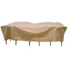 Sure Fit Original Rectangle Table/Chair Set Cover, Taupe