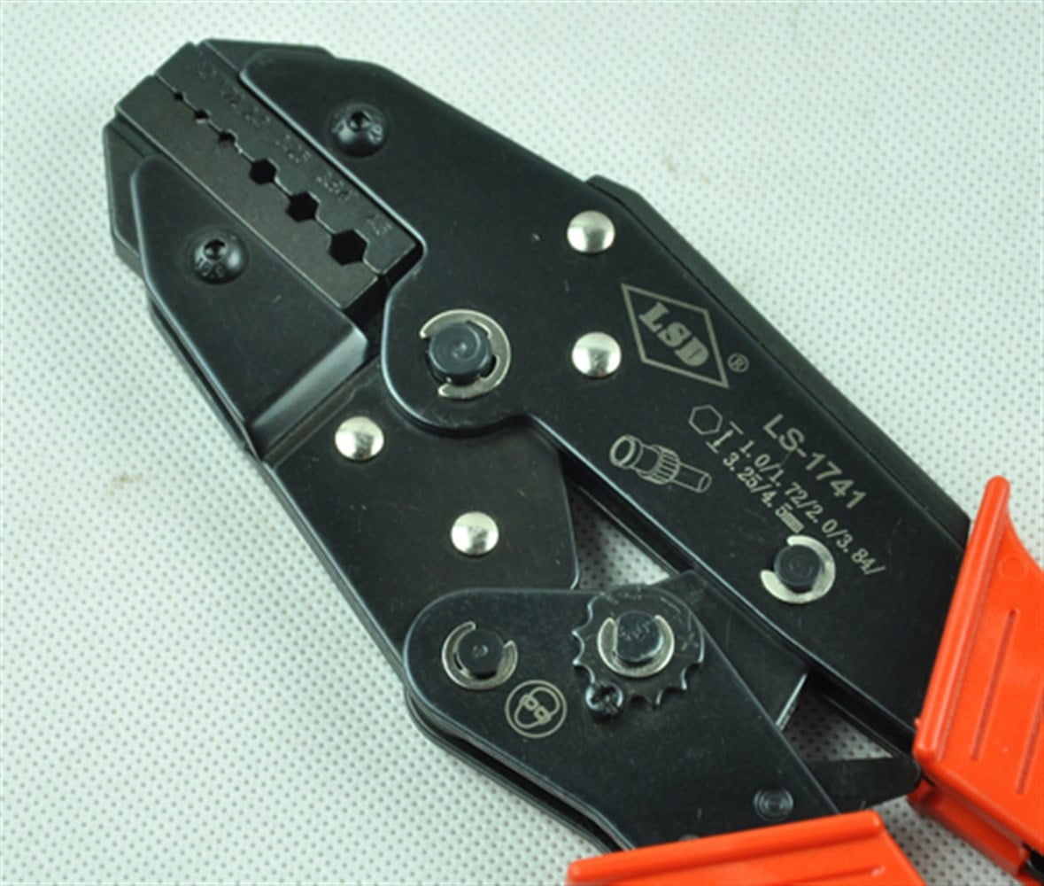 Crimping pliers for 4.5/3.25/3.84/2/1.72/1mm coxial cables,Manual Ratchet Crimping Tool ,Durability That Lasts