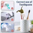 thumbnail image 3 of 2Pcs Funny Pooping Dog Butt Toothpaste Dispenser - Creative Reusable Toothpaste Squeezer Caps for Kids & Adults, 3 of 5