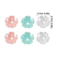 thumbnail image 2 of OULII 100pcs Resin Flower Beads Cap Earring Spacer Beads Assorted Color For DIY Crafts Jewelry Making, 2 of 8