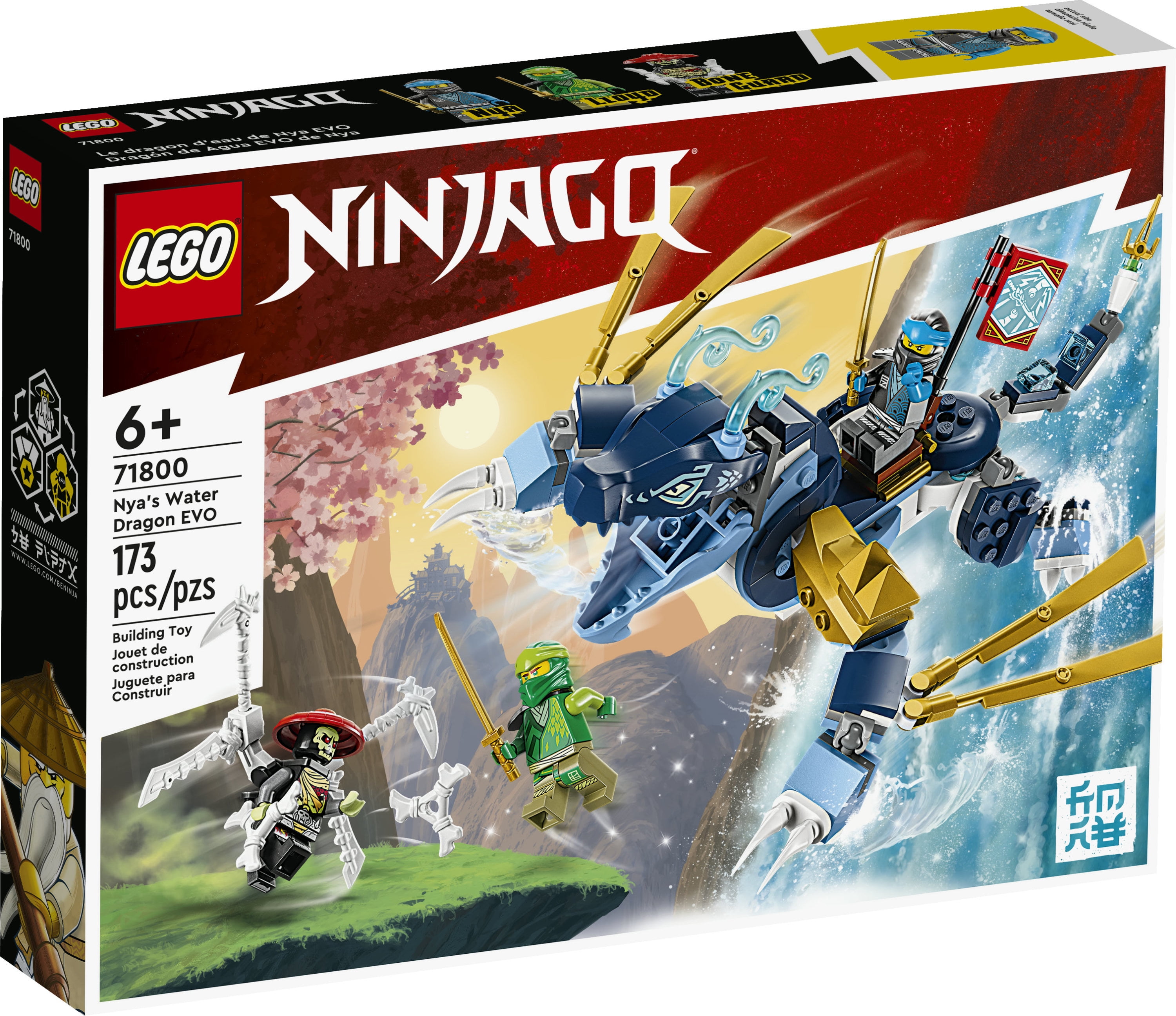 LEGO NINJAGO Nya's Water Dragon EVO 71800 Toy for Girls and Boys 6