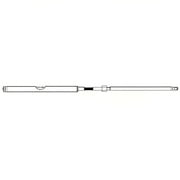 UFLEX M86 Universal Rack and Pinion Steering Cable, Replaces UFLEX, Morse Command 200 or Teleflex SSC124