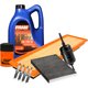 thumbnail image 1 of Kit De Afinación Con Aceite 20W50 Mineral, Bujías Iridio, Filtro De Aire, Filtro De Aceite, Filtro De Combustible Y Filtro De Cabina 9 Piezas Compatible con Ford Fiesta L4 1.6L DE 2002 A 2010, 1 of 1