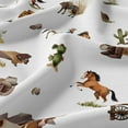 thumbnail image 5 of Sweet Jojo Designs Country Western Taupe Brown and Cream 4 Piece Queen Size Sheet Set - 4 piece, 5 of 5