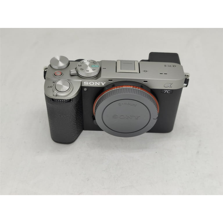 Sony Alpha a7C II Full Frame Mirrorless Camera (Silver) ILCE-7CM2
