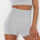 thumbnail image 2 of Gibobby Shorts Gym Mujer Mallas sin costuras para mujer, mallas para el trasero, pantalones cortos de Yoga para gimnasio(Gris, M), 2 of 5