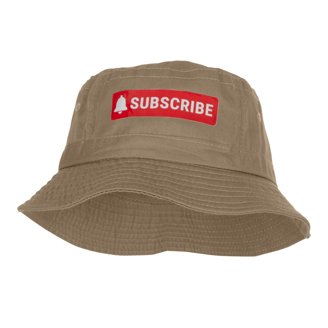 Tour Guide Embroidered Bucket Hat - Natural OSFM - Walmart.com