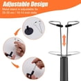thumbnail image 4 of 5pcs Doll Stand Display Holder, Display Rack  Stand Action Figure, Doll Bracket Support Portable for Decoration Store Market Home 15cm Doll (Black), 4 of 7