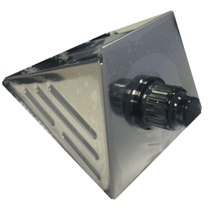 9" Silver and Black Marine Kettle Gas Grill Electronic Pulse Igniter