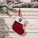 thumbnail image 1 of Fiudx Ofertas y liquidaciones Calcetines navideños bordados con letras del alfabeto y punto rojo, adornos navideños, calcetines de regalo coloridos de 26 letras, 1 of 4