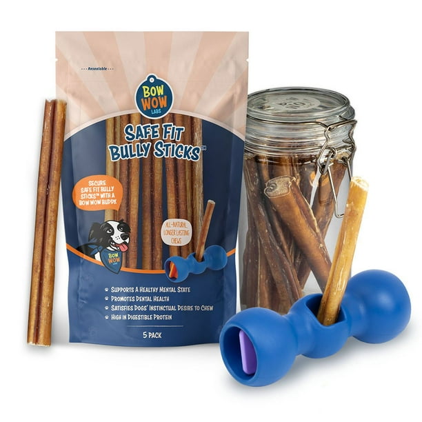 Bow Wow Labs Bow Wow Buddy Bully Stick Holder for Dogs Starter Kit, Small (1530 pounds