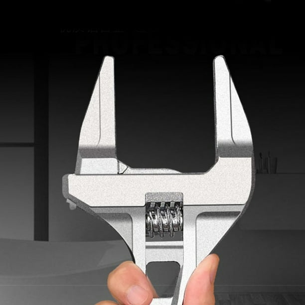 Short adjustable wrench deals