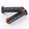 thumbnail image 4 of 1 Pair Motorcycle Hand Grips Handlebar Throttle Grips Anti-Slip Handle Decoration Modified Parts for Scooter, 4 of 6