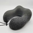 thumbnail image 1 of Almohada de espuma viscoelástica en forma de U, almohada de viaje para el cuello, almohada en forma de U para la siesta en la oficina, almohada cervical de rebote lento, 1 of 2