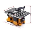 thumbnail image 3 of 60W Multifunctional Mini Table Saw Woodworking Jade Handmade DIY Hobby Model Crafts Cutting Chainsaw, 3 of 7