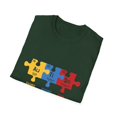 thumbnail image 4 of Autism Awareness Puzzle Periodic Elements Autistic Behavior Men Women Unisex Softstyle T-Shirt, 4 of 4