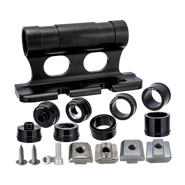 Bloque de montaje de horquilla de bicicleta, soporte para portabicicletas, soporte de instalación de horquilla, portaequipajes de techo de automóvil, Negro