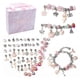 thumbnail image 1 of Kit de fabricación de pulseras Joyas DIY Cuentas Colgantes Set Cumpleaños Navidad Dar gracias Regalo Artesanía Accesorio Suministros para manualidades Rosa Guardurnaity HA009248-01B, 1 of 6