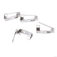 thumbnail image 3 of 100Pcs Pins Lapel Pins Safety Pin 15mm for DIY Brooch Pins / Badges or Any Other Craft Projects, 3 of 5