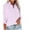 Purple, variant on absuyy Women' Button Up Shirt Striped Long Sleeve Turn Down Shirt Loose Blouses Pink Work Tops Size M
