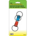 thumbnail image 2 of KC114 3-Way Pull Apart Key Ring, Metal, 2 of 2