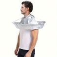 thumbnail image 2 of 1pc DIY Hair Cutting Cloak Umbrella Design Cover, Suitable For Salon Barber Cutting Cloak Wrap, Foldable Waterproof And Portable Hairdressing Cape For Home Use, Creative Household Cleaning Protector, 2 of 5