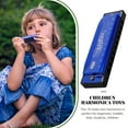 thumbnail image 2 of Beginner Harmonica 10-Hole Harmonica Small Harmonica Portable Harmonica for Kids, 2 of 6