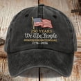 thumbnail image 5 of 250th Anniversary Commemorative Hat Distinctive Style For Outdoors And Everyday Wear A Classic Yet Modern Accessory For All, 5 of 5