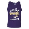 thumbnail image 1 of If It Shifts, It Drifts Car Race Driver Funny Humor DT Adult Tank Top, 1 of 2