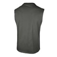 thumbnail image 4 of USNSM Men Casual Sleeveless Tank Tops Solid Color Lightweight Loose Fit Summer Shirts Crew Neck Muscle Gym T Shirts Tees Gray XXL, 4 of 6