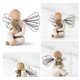 thumbnail image 5 of ángel del consuelo, muñeca pintada a mano grabada JAMW Sencillez, 5 of 5