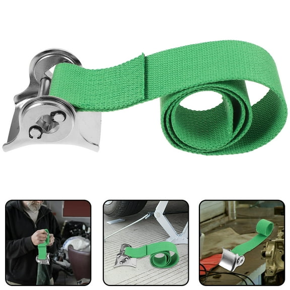 Worgeous adjustable oil filter tool Stainless Steel Wear-resistant Oil Filter Replacement 1Set